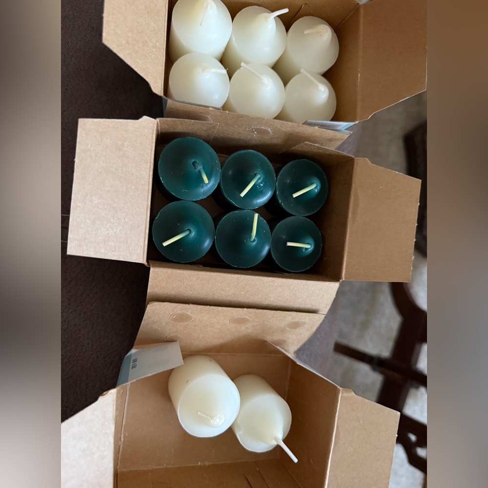 Party Lite NIB Vintage Party Lite Votive Candles